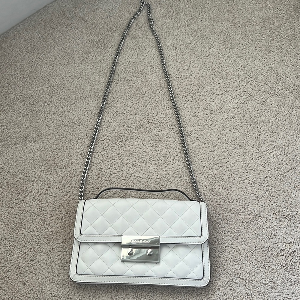 Michael Kors white bag